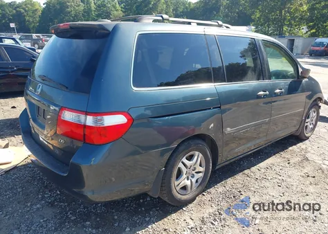 2005 Honda Odyssey Ex-L from USA, damaged, VIN 5FNRL38745B030919